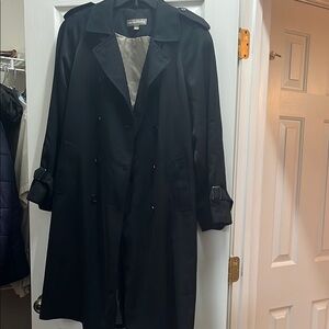 Classic Black Trench Coat